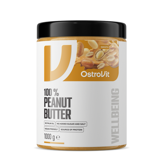 OstroVit 100% Peanut Butter 1000 g – crema di arachidi