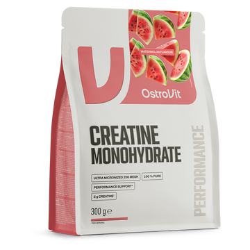 OstroVit Creatine Monohydrate 300 g – creatina monoidrato aromatizzata in polvere