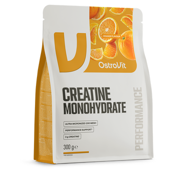 OstroVit Creatine Monohydrate 300 g – creatina monoidrato aromatizzata in polvere
