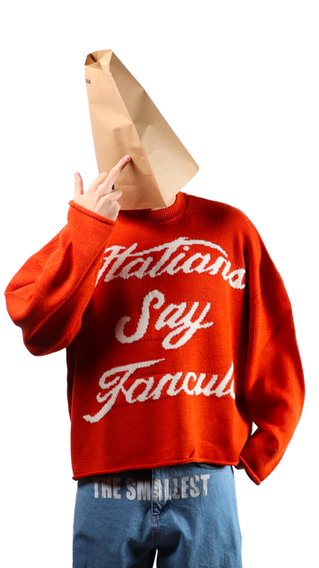 Fanc*lo Crop Sweater