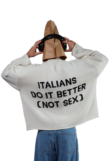 Do It Better Crop Sweater