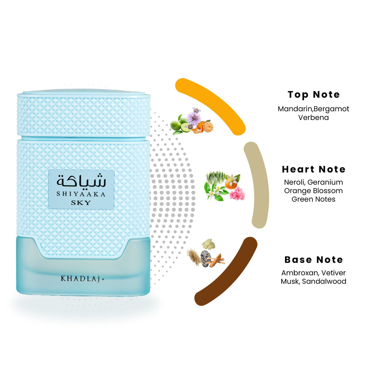 Khadlaj Shiyaaka Sky Eau de Parfum 100 ml – profumo arabo uomo