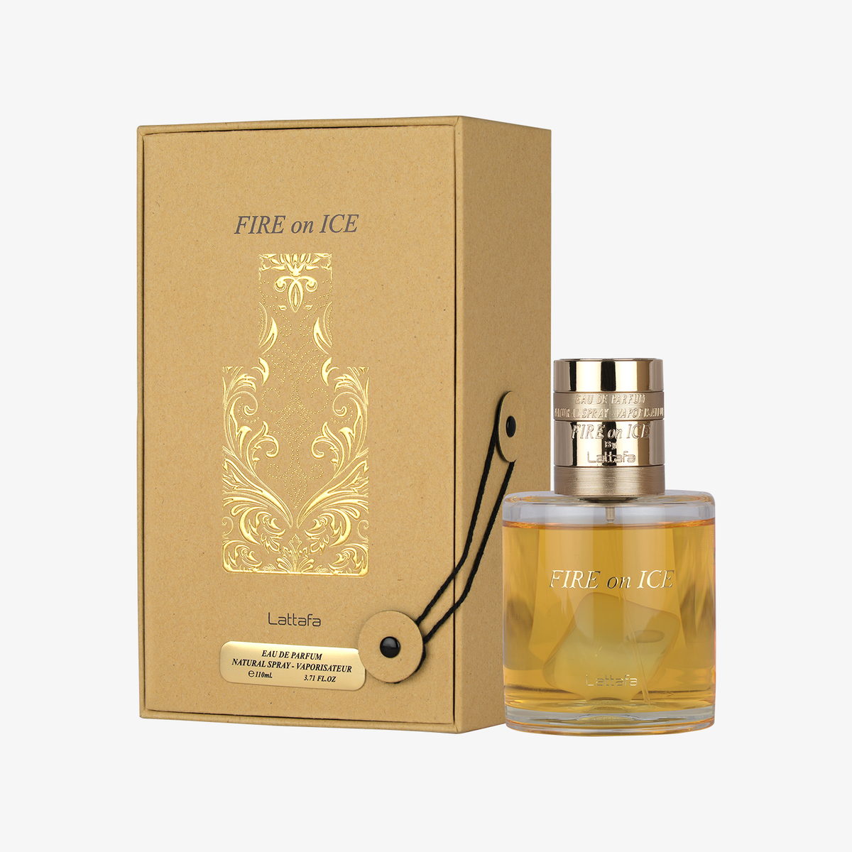 Lattafa Fire On Ice Eau de Parfum 110 ml – profumo arabo unisex