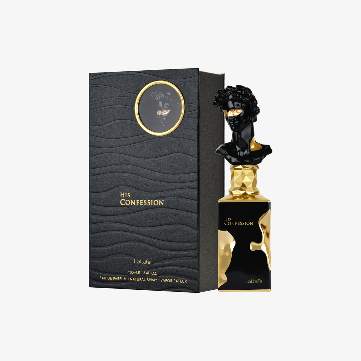 Lattafa His Confession Eau de Parfum 100 ml – profumo arabo uomo