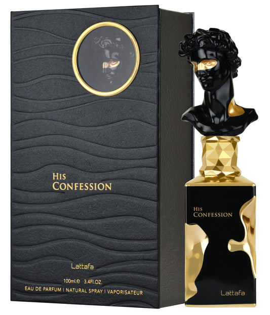 Lattafa His Confession Eau de Parfum 100 ml – profumo arabo uomo