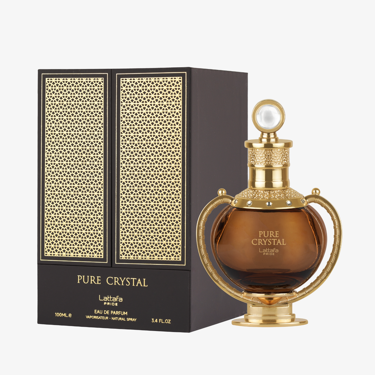 Lattafa Pride Pure Crystal Eau de Parfum 100 ml – profumo arabo unisex