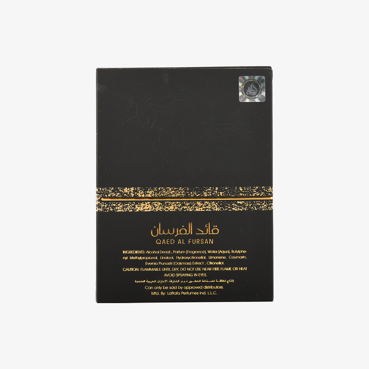 Lattafa Qaed Al Fursan Eau de Parfum 90 ml – profumo arabo unisex