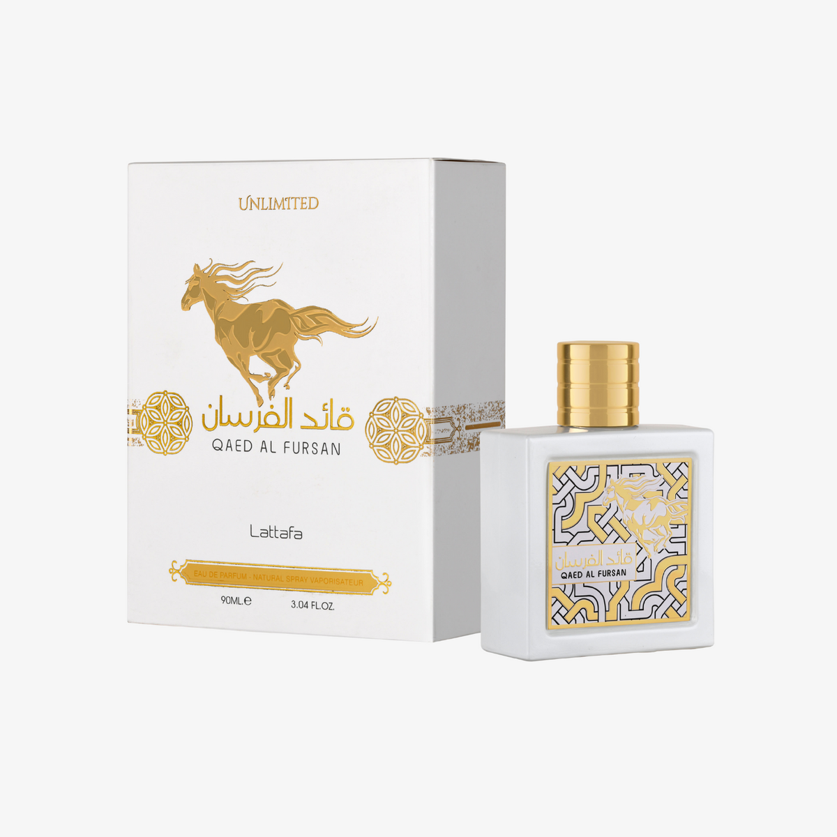 Lattafa Qaed Al Fursan Unlimited Eau de Parfum 90 ml – profumo arabo unisex