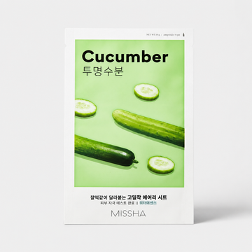 Missha Airy Fit Sheet Mask Cucumber – Maschera Viso Idratante 19g