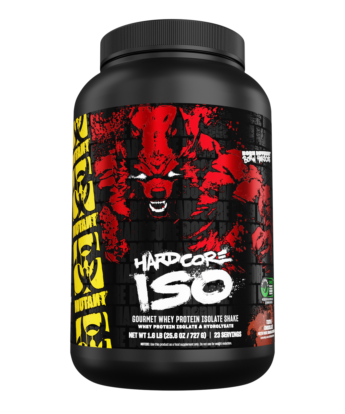 Mutant Hardcore Iso 727 g – isolato di proteine del siero in polvere