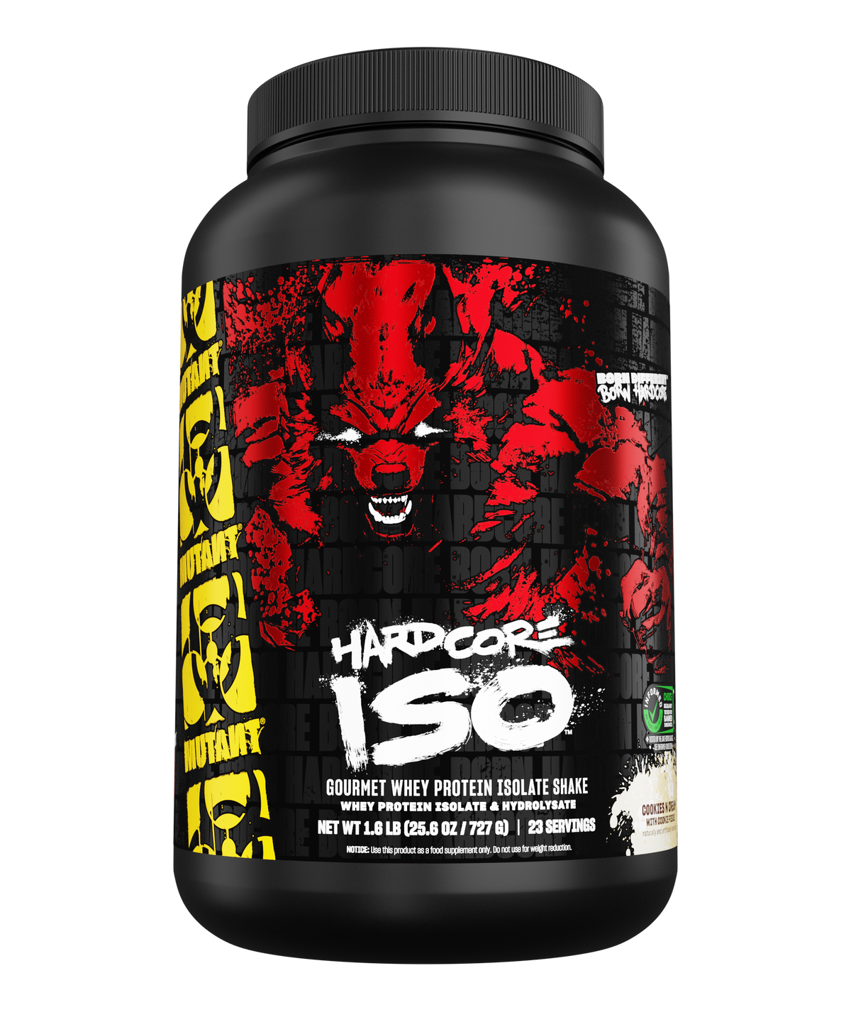Mutant Hardcore Iso 727 g – isolato di proteine del siero in polvere