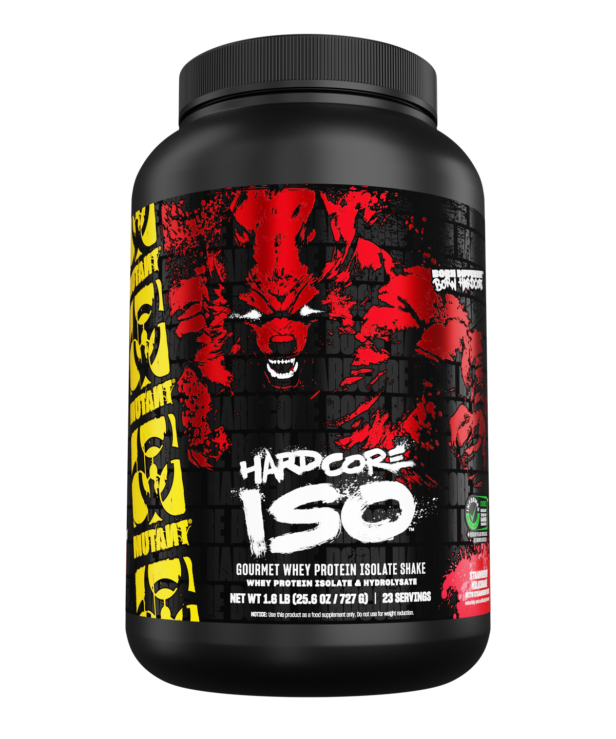 Mutant Hardcore Iso 727 g – isolato di proteine del siero in polvere