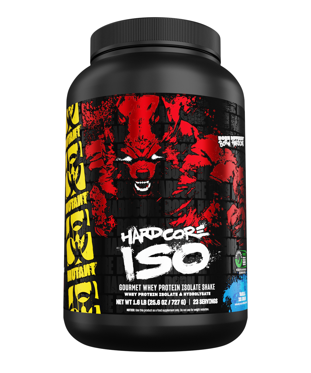 Mutant Hardcore Iso 727 g – isolato di proteine del siero in polvere