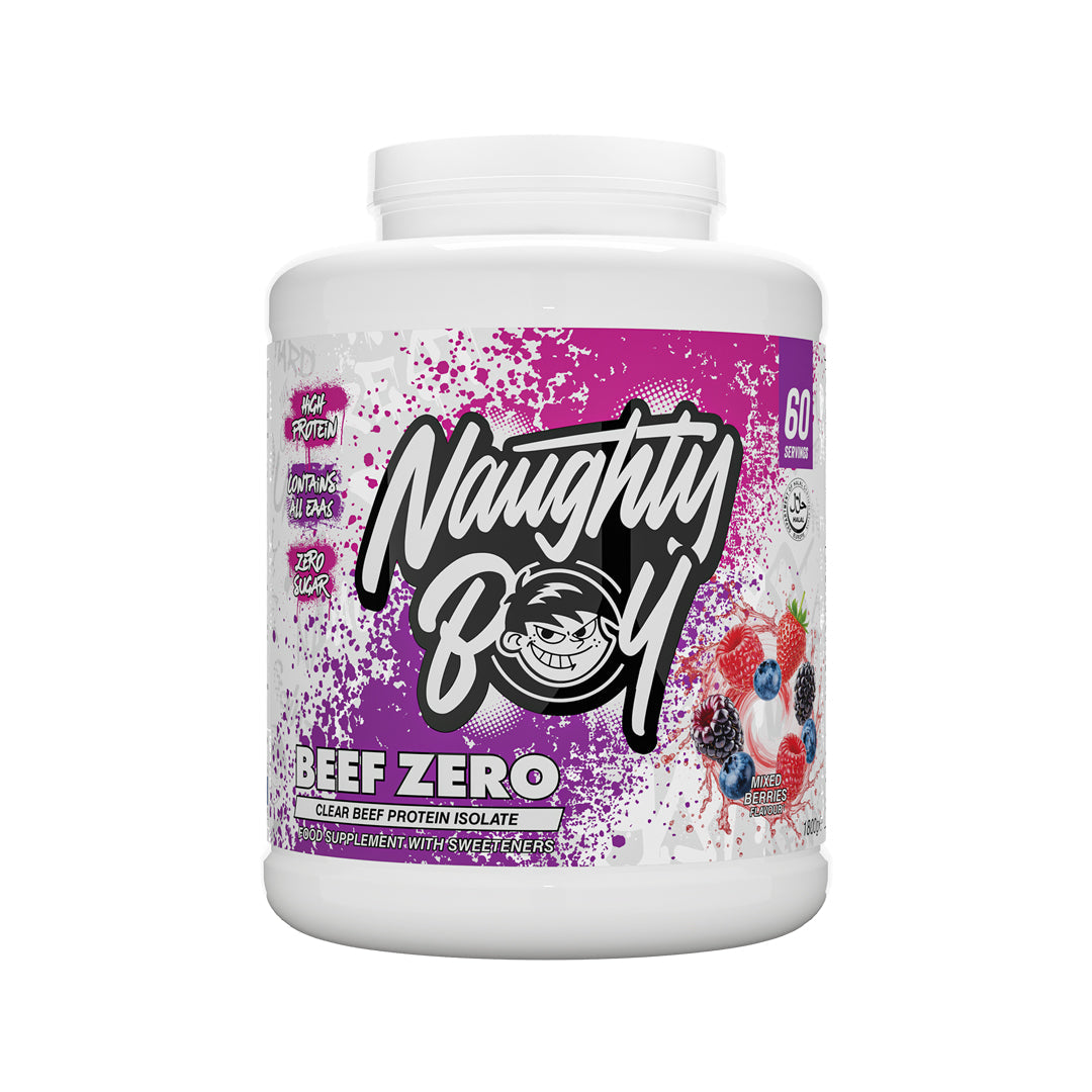 Naughty Boy Beef Zero 1800 g – proteine della carne bovina isolate in polvere