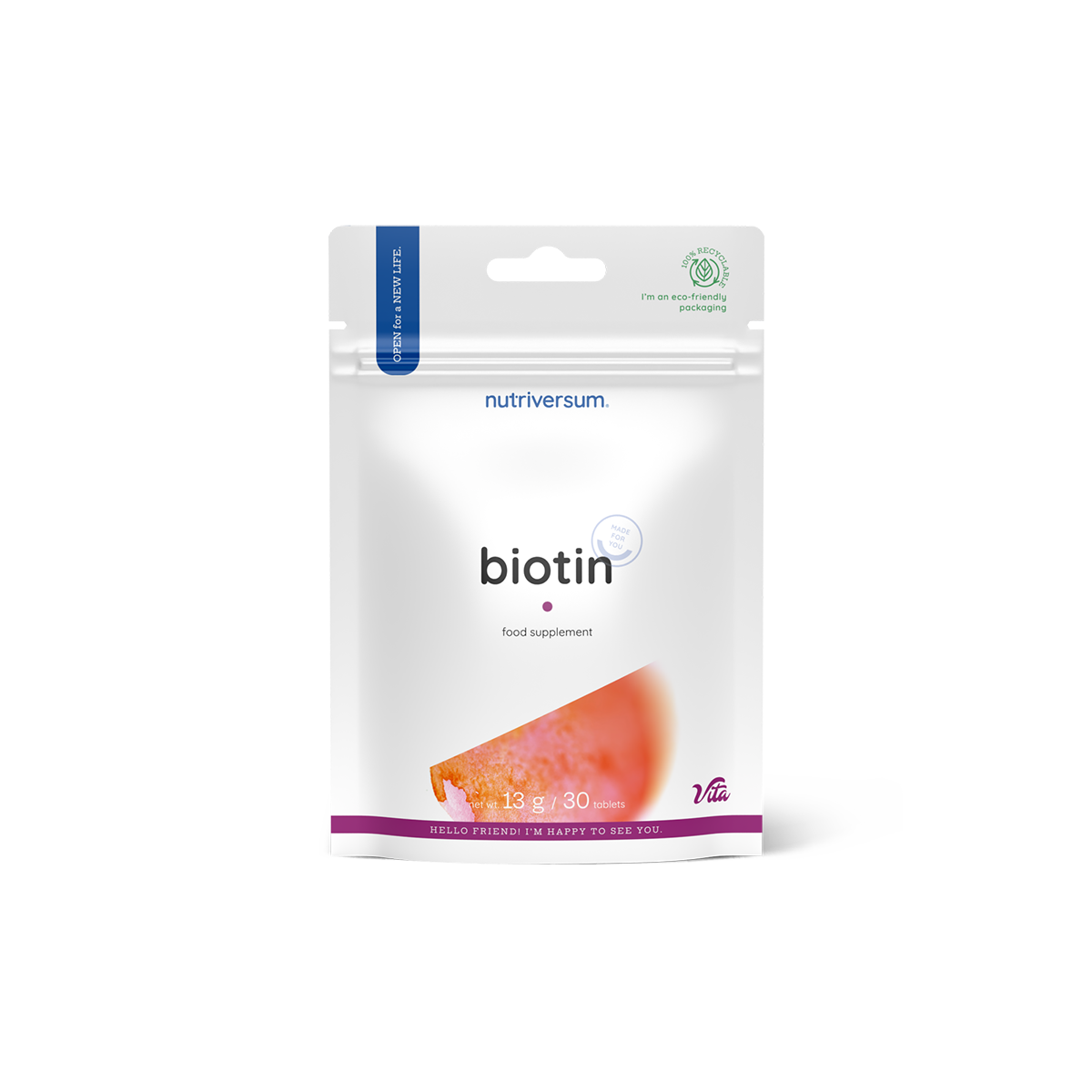 Nutriversum Biotin 30 compresse – integratore di biotina