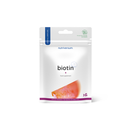 Nutriversum Biotin 30 compresse – integratore di biotina