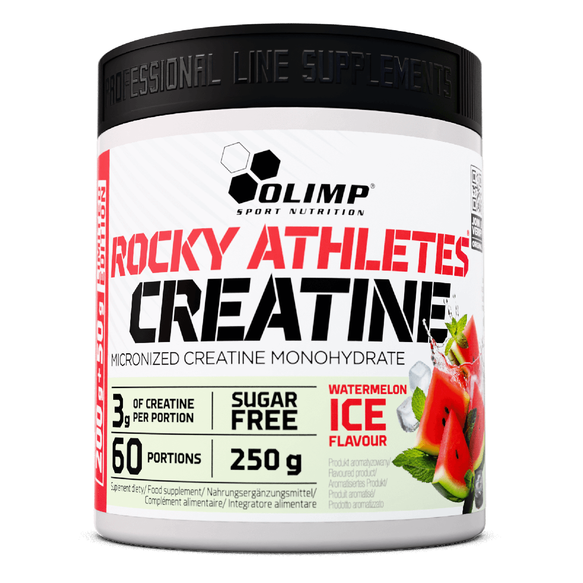 Olimp Rocky Athletes Creatine 250 g Watermelon Ice – creatina monoidrato