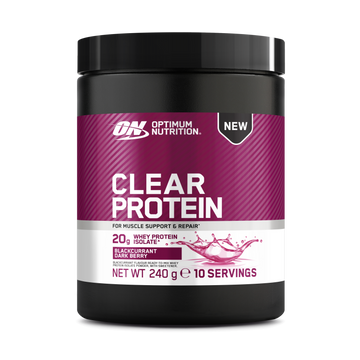 Optimum Nutrition Clear Protein 240 g – proteine isolate del siero in polvere