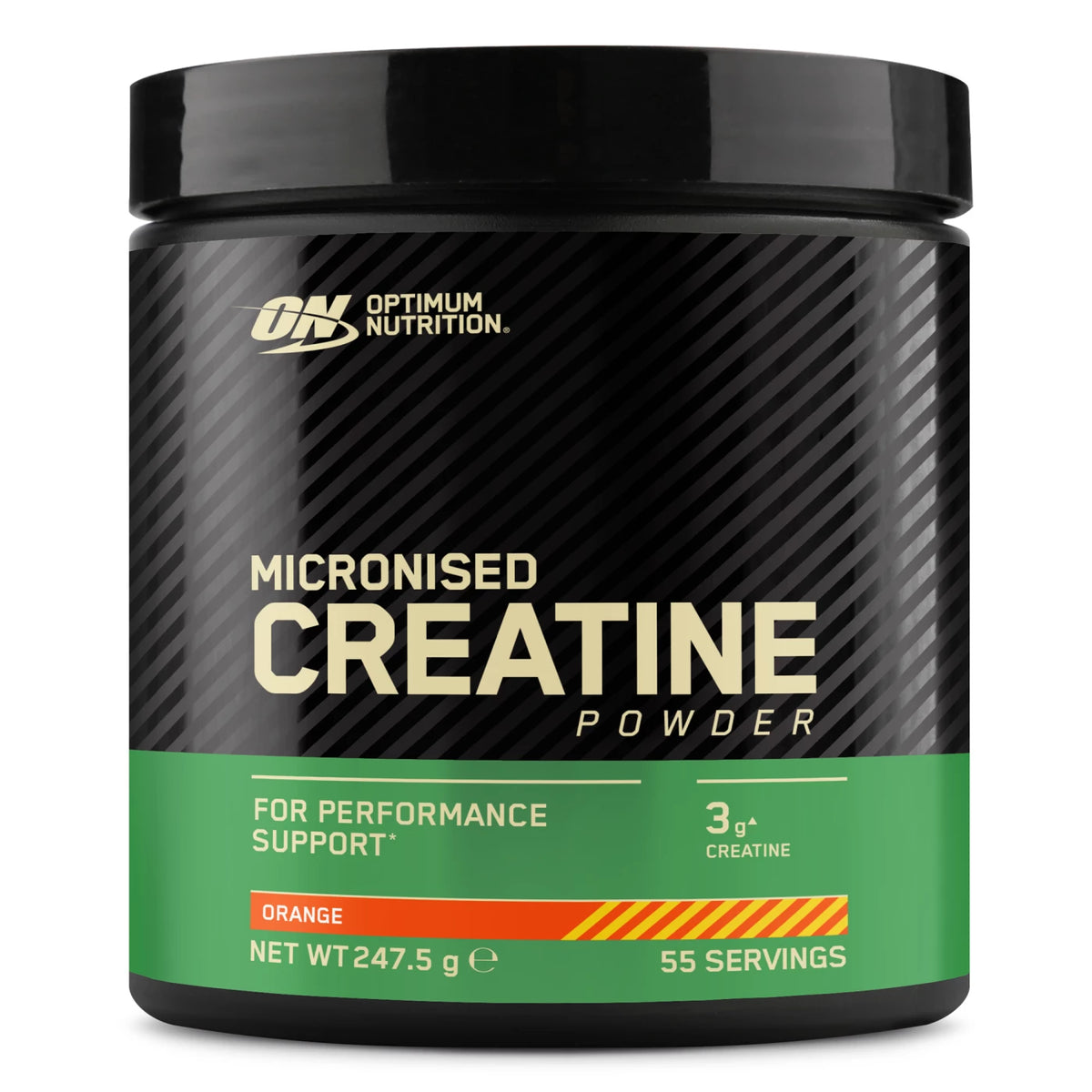 Optimum Nutrition Micronised Creatine Powder 247,5 g – creatina monoidrato aromatizzata