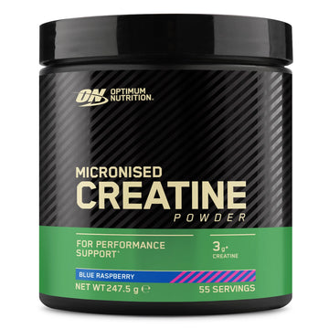 Optimum Nutrition Micronised Creatine Powder 247,5 g – creatina monoidrato aromatizzata