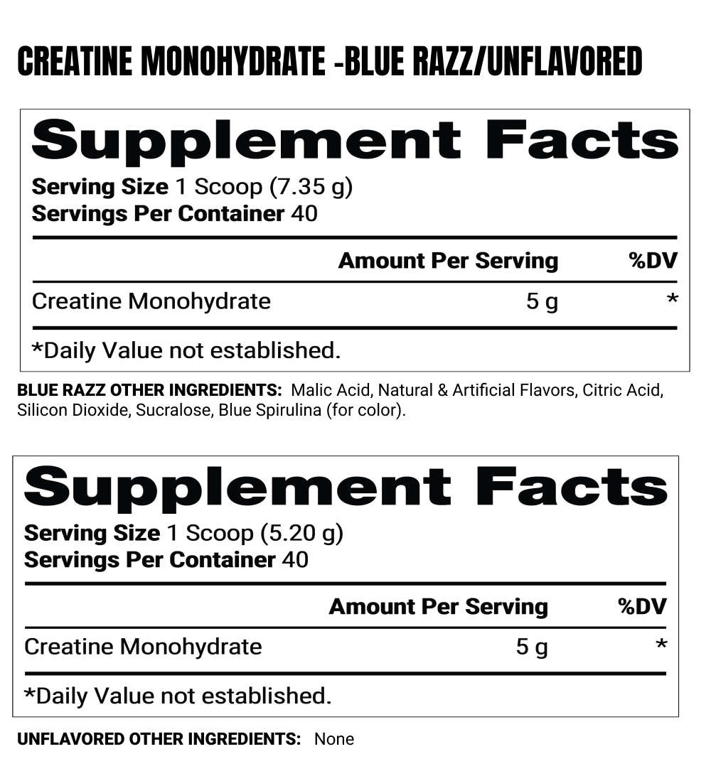 ProSupps Creatine Monohydrate Dual Tub – creatina in polvere a due gusti