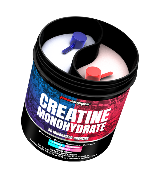 ProSupps Creatine Monohydrate Dual Tub – creatina in polvere a due gusti