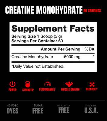 ProSupps Creatine Monohydrate 300 g neutra – creatina monoidrato micronizzata