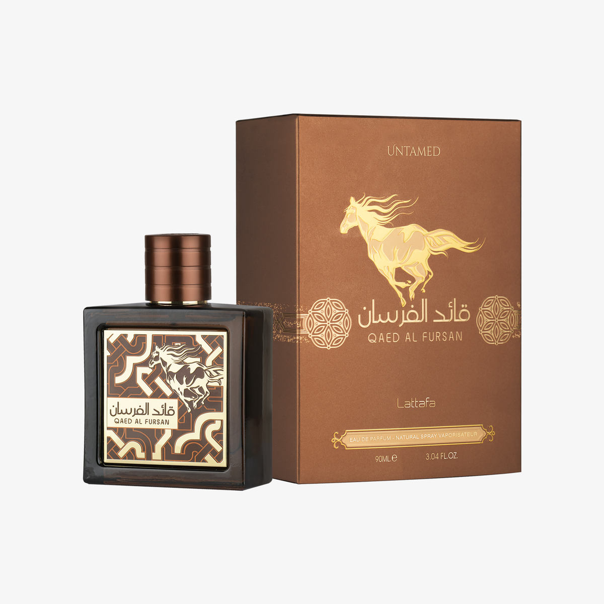 Lattafa Qaed Al Fursan Untamed Eau de Parfum 90 ml – profumo arabo uomo
