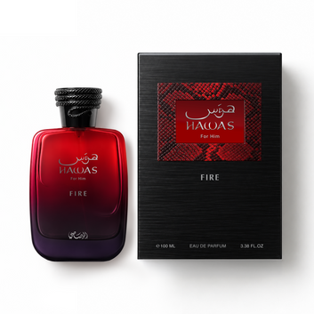 Rasasi Hawas Fire Eau de Parfum 100 ml – profumo arabo uomo