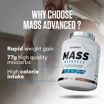 Superset Nutrition Mass Advanced 2,5 kg – mass gainer in polvere