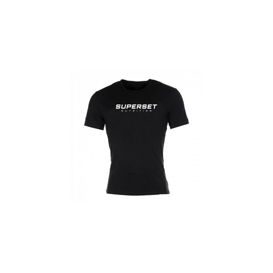 Superset Nutrition T-Shirt – maglietta tecnica nera da allenamento