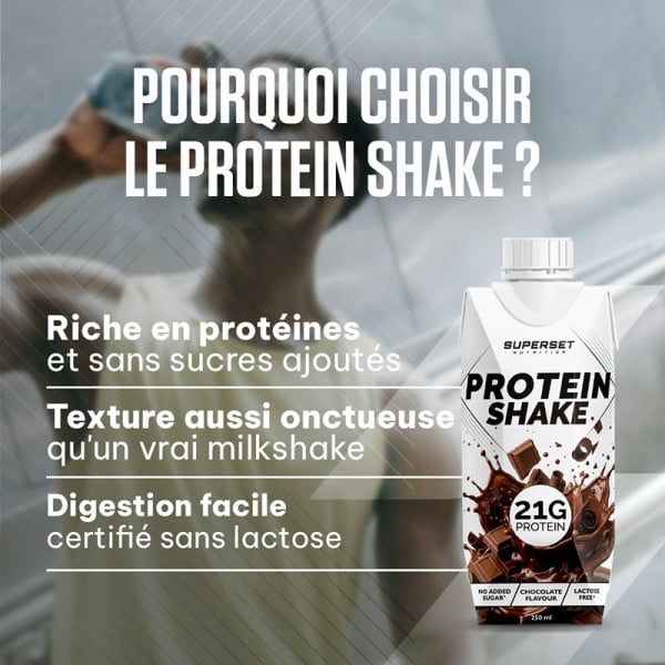 Superset Nutrition Protein Shake 250 ml – bevanda proteica pronta da bere