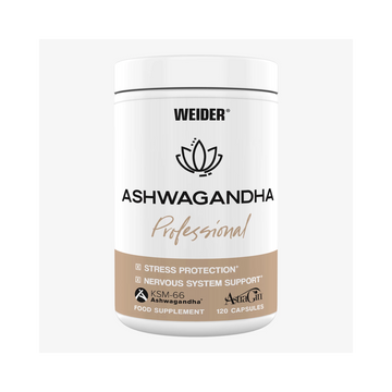 Weider Ashwagandha Professional 120 capsule – integratore di ashwagandha KSM-66 con magnesio e vitamina C