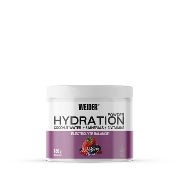 Weider Hydration Powder 180 g frutti di bosco – integratore di elettroliti in polvere