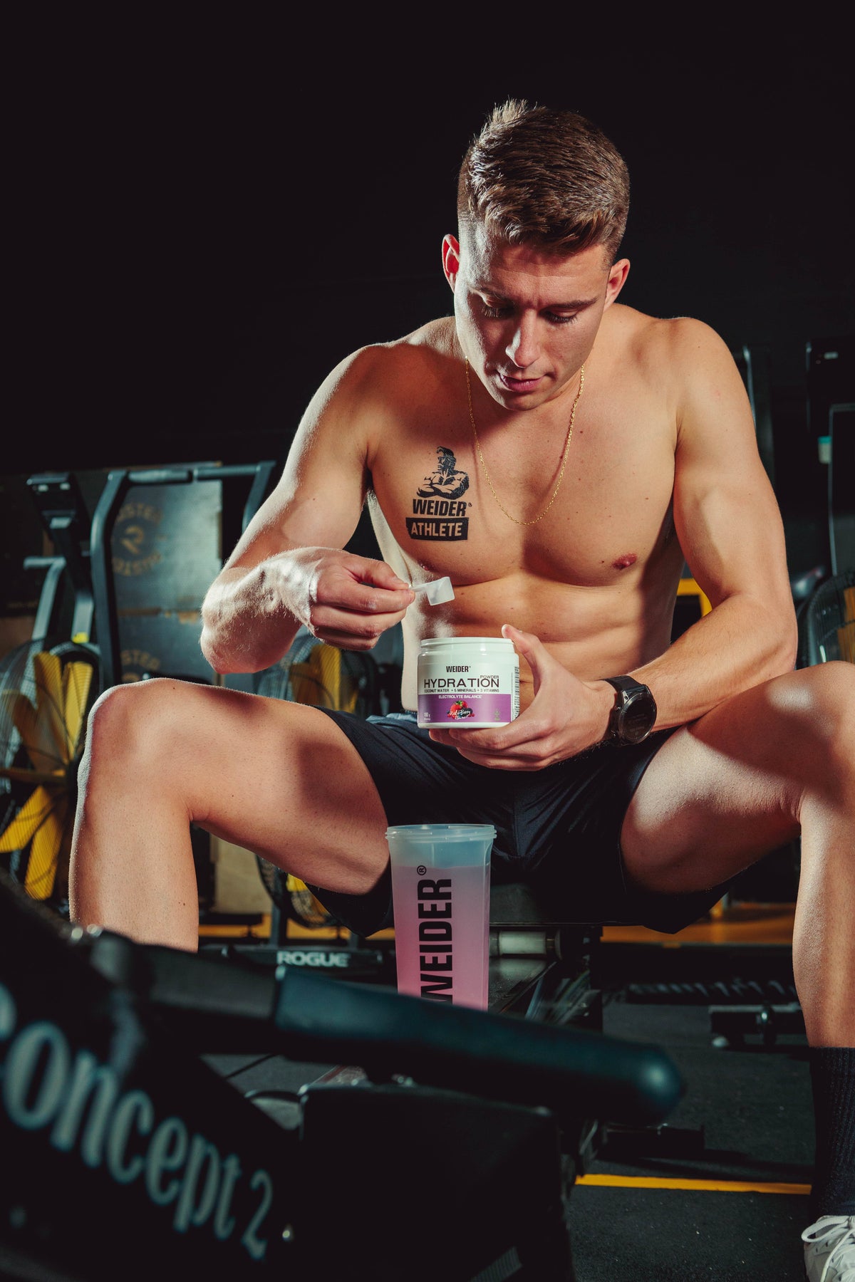 Weider Hydration Powder 180 g frutti di bosco – integratore di elettroliti in polvere