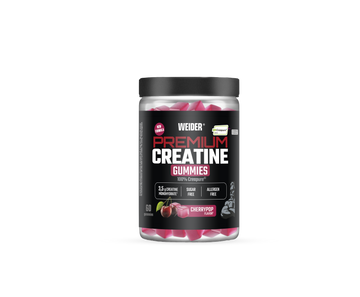 Weider Premium Creatine Gummies Cherry Pop 60 gummies – creatina monoidrato in caramelle gommose