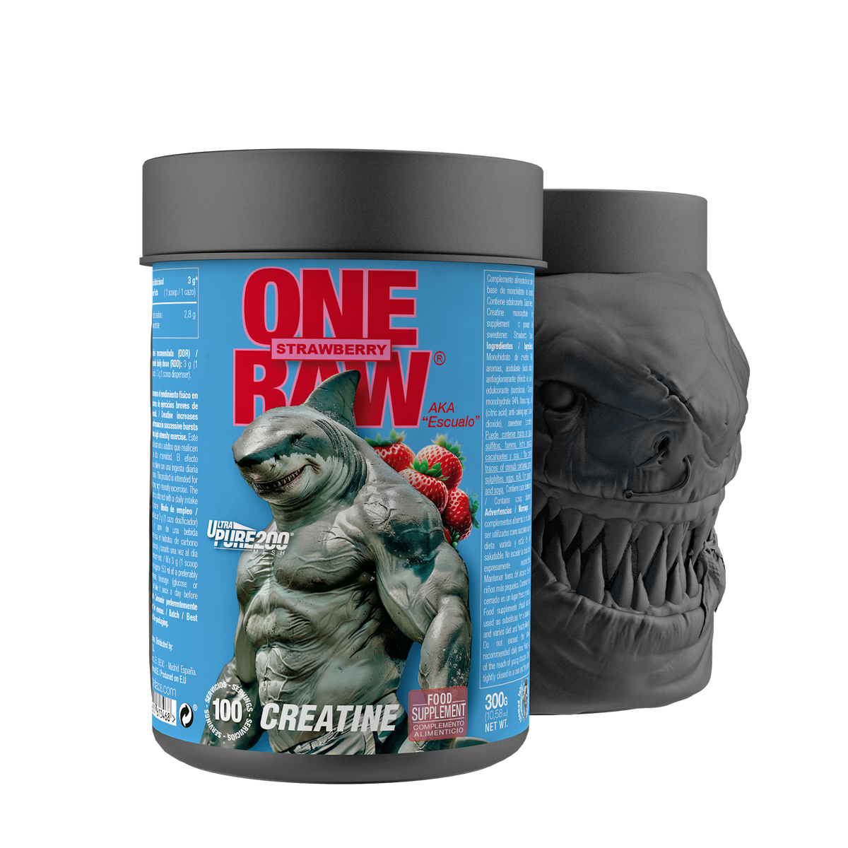 Zoomad Labs One Raw Creatine 300 g – creatina monoidrato micronizzata