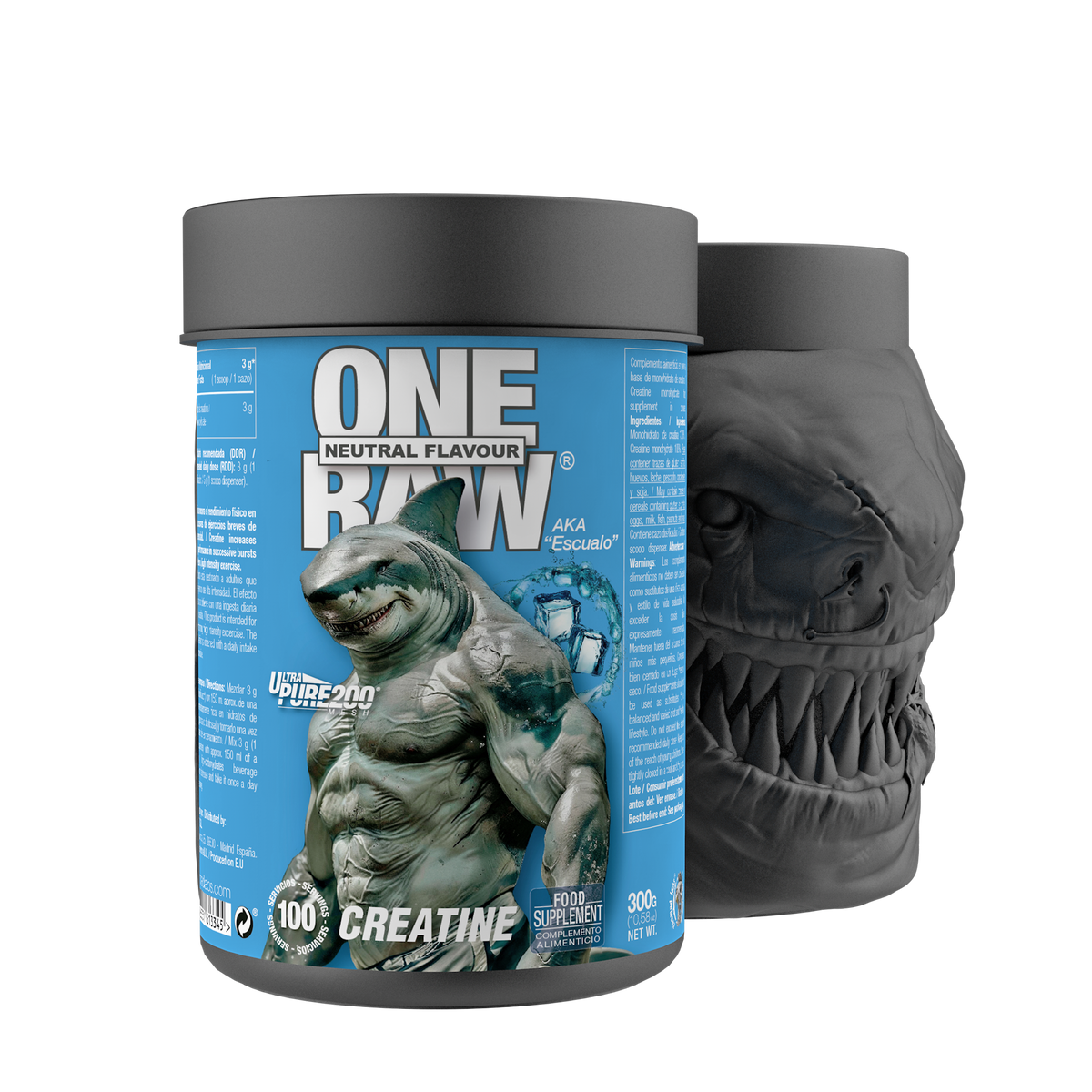 Zoomad Labs One Raw Creatine 300 g – creatina monoidrato micronizzata